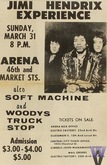 The Jimi Hendrix Experience / The Soft Machine / Woody's Truck Stop on Mar 31, 1968 [586-small]