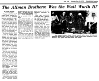 Allman Brothers Band / Duke Willams & The Extremes on Dec 27, 1973 [860-small]