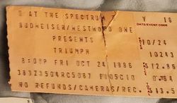Triumph / Yngwie Malmsteen on Oct 24, 1986 [909-small]