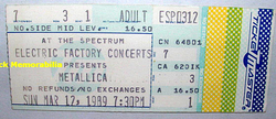 Metallica / Queensrÿche on Mar 12, 1989 [997-small]