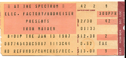 Iron Maiden / Yngwie Malmsteen on Jan 13, 1987 [008-small]