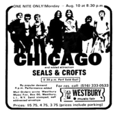 Chicago / Seals & Crofts on Aug 10, 1970 [048-small]