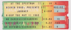 Journey / greg kihn band on May 10, 1982 [082-small]