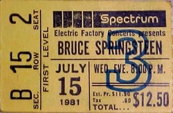 Bruce Springsteen on Jul 15, 1981 [145-small]