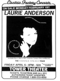 Laurie Anderson on Apr 6, 1990 [224-small]