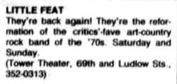 Little Feat on Dec 3, 1988 [338-small]