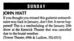 John Hiatt / Guilty Dogs on Feb 6, 1994 [355-small]