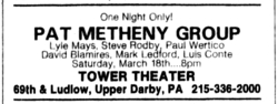 Pat Metheny Group on Mar 18, 1995 [372-small]