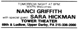 Nanci Griffith / Sara Hickman on Apr 21, 1995 [390-small]