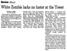 White Zombie / Reverend Horton Heat / The Melvins on Jun 2, 1995 [412-small]