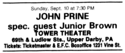 John Prine / Junior Brown on Sep 10, 1995 [431-small]