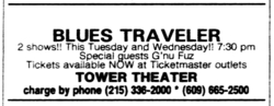 Blues Traveler / G'nu Fuz on Oct 3, 1995 [437-small]
