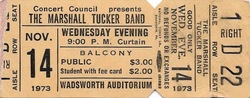 The Marshall Tucker Band on Nov 14, 1973 [476-small]