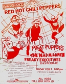 Red Hot Chili Peppers / Meat Puppets / The Dead Milkmen / Freaky Executives / Raszebrae on Feb 7, 1986 [512-small]