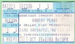 Robert Plant / Cheap Trick on Oct 23, 1990 [556-small]