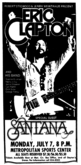 Eric Clapton / Santana on Jul 7, 1975 [642-small]