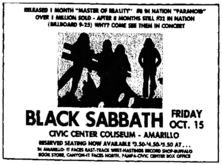 Black Sabbath on Oct 15, 1971 [648-small]