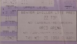 ZZ Top / The Jeff Healy Band on Nov 29, 1990 [657-small]