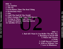 U2 / Pixies on Apr 17, 1992 [667-small]