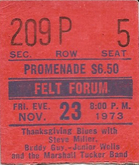 Steve Miller Band / Buddy Guy & Junior Wells / Marshall Tucker Band on Nov 23, 1973 [745-small]