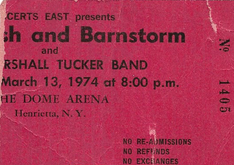joe walsh and barnstorm / Marshall Tucker Band on Mar 13, 1974 [753-small]