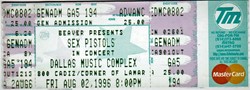 Sex Pistols / Stabbing Westward / Gravity Kills on Aug 2, 1996 [777-small]