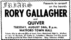 Rory Gallagher / Quiver on Aug 24, 1971 [807-small]