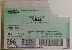 R.E.M. / The Cranberries on Jun 28, 1995 [899-small]
