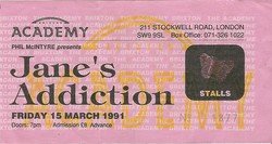 Jane's Addiction / Primus / The Brotherhood on Mar 15, 1991 [001-small]