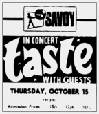 Taste on Oct 15, 1970 [136-small]