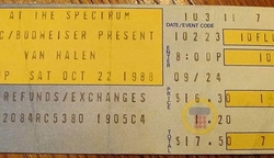 Van Halen / Private Life on Oct 22, 1988 [148-small]