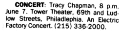 Tracy Chapman on Jun 7, 1990 [175-small]