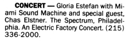 Gloria Estefan / Chas Elstner on Aug 27, 1991 [224-small]
