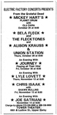 Bela Fleck and the Flecktones / Alison Krauss / Union Station on Oct 29, 1998 [234-small]