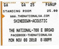 Shinedown / Will Hoge on Nov 8, 2010 [243-small]