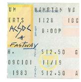 AC/DC / Fastway on Nov 28, 1983 [245-small]