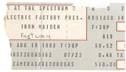 Iron Maiden / Fastway / Coney Hatch on Aug 19, 1983 [255-small]