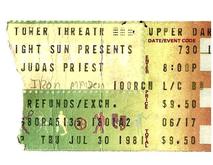 Judas Priest / Iron Maiden on Jul 30, 1981 [266-small]