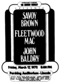 savoy brown / Fleetwood Mac / long john baldry on Mar 17, 1972 [279-small]