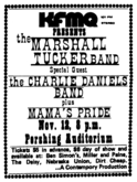 The Marshall Tucker Band / The Charlie Daniels Band / Mama's Pride on Nov 12, 1975 [319-small]