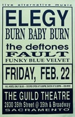 Elegy / Burn, Baby, Burn / Deftones / Fault / Funky Blue Velvet on Feb 22, 1991 [334-small]