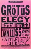 Grotus / Elegy / Battalion 53 on Jan 11, 1992 [338-small]