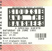Siouxsie & The Banshees / Silverchapter on Jun 29, 1991 [389-small]