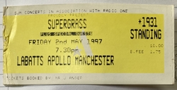 Supergrass / The Nubiles / hurricane #1 on May 2, 1997 [522-small]