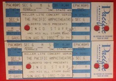 tags: Ticket - Ringo Starr & His All Starr Band on Aug 9, 1992 [915-small]