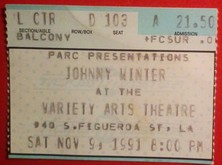 tags: Ticket - Johnny Winter on Nov 9, 1991 [957-small]