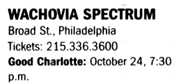 Good Charlotte / Goldfinger / Mest on Oct 24, 2003 [959-small]
