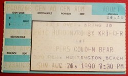 tags: Eric Burdon, Ticket, Pepper's Golden Bear - Eric Burdon on Aug 26, 1990 [960-small]