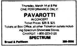 Luciano Pavarotti on Mar 14, 1985 [058-small]