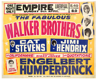 The Walker Brothers / Englebert humperdink / Cat Stevens / Jimi Hendrix on Apr 9, 1967 [108-small]